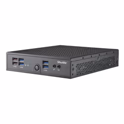 Shuttle DS50U barebone per PC/stazione di lavoro PC con dimensioni 1,3 l Nero 7305 - Vista aggiuntiva 5