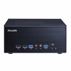Shuttle XPС slim XH610G2 barebone per PC/stazione di lavoro Desktop Nero Intel H610 LGA 1700 - Vista aggiuntiva 2