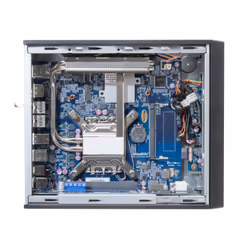 Shuttle XPС slim XH610G2 barebone per PC/stazione di lavoro Desktop Nero Intel H610 LGA 1700 - Vista aggiuntiva 3