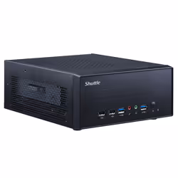 Shuttle XPС slim XH610G2 barebone per PC/stazione di lavoro Desktop Nero Intel H610 LGA 1700 - Vista aggiuntiva 5