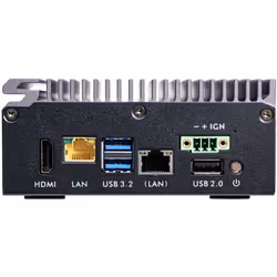 Shuttle Edge PC SPCEL03 PC con dimensioni 0,46 l Nero x6413E Intel SoC BGA 1493 1,5 GHz - Vista aggiuntiva 2