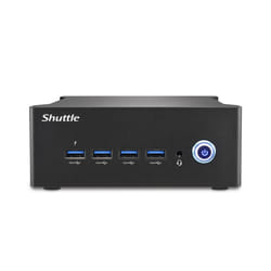 Shuttle Nano PC NT10H5 PC con dimensioni 1 l Nero 125H Intel SoC