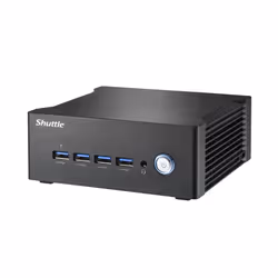 Shuttle Nano PC NT10H5 PC con dimensioni 1 l Nero 125H Intel SoC - Vista aggiuntiva 4