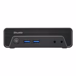 Shuttle Nano PC NE10N PC con dimensioni 0,6 l Nero N100 Intel SoC - Vista aggiuntiva 2