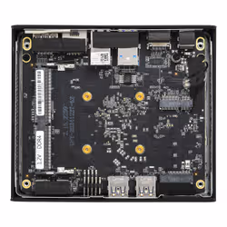 Shuttle Nano PC NE10N PC con dimensioni 0,6 l Nero N100 Intel SoC - Vista aggiuntiva 6
