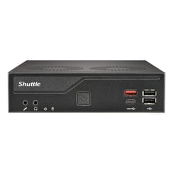 Shuttle Slim PC DH810 1.35L sized PC Nero LGA 1851 (Socket V1)