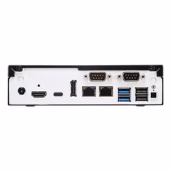 Shuttle Slim PC DH810 1.35L sized PC Nero LGA 1851 (Socket V1) - Vista aggiuntiva 7