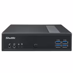 Shuttle DL40N barebone per PC/stazione di lavoro 1.35L sized PC Nero N150 - Vista aggiuntiva 5