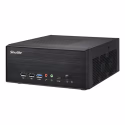 Shuttle Slim PC XB860G2 3.5L sized PC Nero Intel B860 LGA 1851 (Socket V1) - Vista aggiuntiva 3