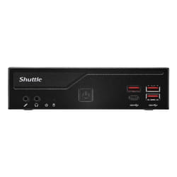 Shuttle DB860 barebone per PC/stazione di lavoro 1.35L sized PC Nero Intel B860 LGA 1851 (Socket V1)