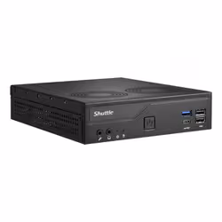 Shuttle XPС slim DH610V2 barebone per PC/stazione di lavoro 1.35L sized PC Nero Intel H610 LGA 1700 - Vista aggiuntiva 4