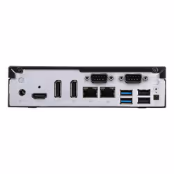 Shuttle XPС slim DH610V2 barebone per PC/stazione di lavoro 1.35L sized PC Nero Intel H610 LGA 1700 - Vista aggiuntiva 7
