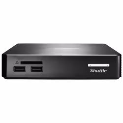 Shuttle XPC nano NS02EV2 Rockchip RK3368 2 GB DDR3L-SDRAM 16 GB eMMC Android 8.1 Mini PCI Mini PC Nero - Vista aggiuntiva 7