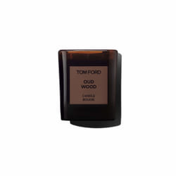 TOM FORD Private Blend Oud Wood candela di cera Altro Ambra, Cardamomo, Pepe, Palissandro, Legno di Sandalo, Fava tonka, Vaniglia, Vetiver Marrone 1 pz