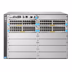 HPE 5412R 92GT PoE+ & 4-port SFP+ (No PSU) v3 zl2, Gestito, L3, Gigabit Ethernet (10/100/1000), Supporto Power over Ethernet  ...