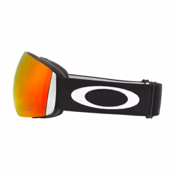 Oakley Flight Deck occhialini per sport invernali Nero Unisex Arancione Vetri sferici - Vista aggiuntiva 4