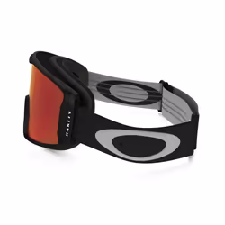 Oakley Line Miner occhialini per sport invernali Nero Unisex Rosso Vetri sferici - Vista aggiuntiva 4