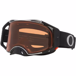 Oakley Airbrake Prizm Occhiali da motocross, nero-marrone per uomo