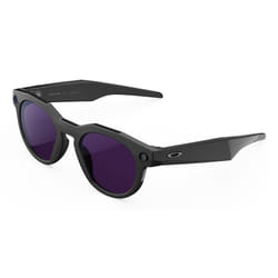 Oakley Meta HSTN - with Meta AI, Audio, Photo, Video Compatibility - Black, Clear to Amethyst Transitions®