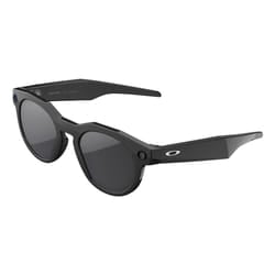 Oakley Meta HSTN - with Meta AI, Audio, Photo, Video Compatibility - Black, Prizm™ Black Polarized