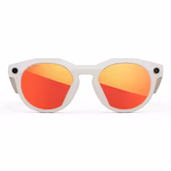 Oakley Meta HSTN - with Meta AI, Audio, Photo, Video Compatibility - Warm Grey, Prizm™ Ruby - Vista aggiuntiva 2