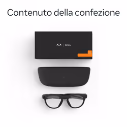 Oakley Meta HSTN - with Meta AI, Audio, Photo, Video Compatibility - Black, Clear - Vista aggiuntiva 8
