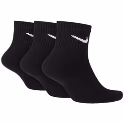 Calzini Nike U NK EVERYDAY CUSH QTR 3P Nero - 38/40