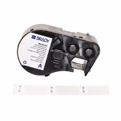 Brady M4-90-427, Nero, Bianco, Etichetta per stampante autoadesiva, Vinile, Trasferimento termico, Acrilico, Permanente