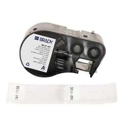 Brady M4-51-427 etichetta per stampante Nero, Bianco Etichetta per stampante autoadesiva