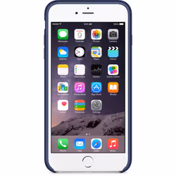Apple MGQV2ZM/A custodia per cellulare 5.5" Cover Blu - Vista aggiuntiva 2