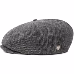 Brixton Brood Snap Berretto a punta, grigio, dimensione L