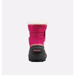SOREL Childrens Snow Commander Stivali da neve Unisex Nero, Rosa