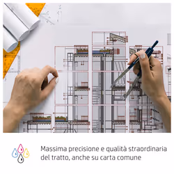 HP Cartuccia inchiostro nero opaco DesignJet 728, 300 ml - Vista aggiuntiva 7