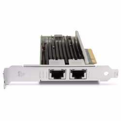 HP Intel X540-T2 10GbE, Interno, Cablato, Ethernet, 10000 Mbit/s, Verde, Metallico