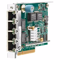 HPE 629135-B22, Interno, Cablato, PCI Express, Ethernet / WLAN, 1000 Mbit/s, Alluminio, Verde
