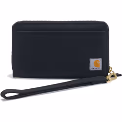 Carhartt Nylon Duck Lay-Flat Clutch Portafoglio donna, nero per donne