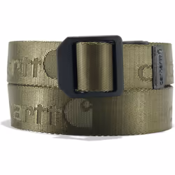 Carhartt Nylon Webbing Ladder Lock Cintura, verde, dimensione M per uomo
