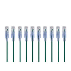Monoprice 29441 cavo di rete Verde 0,6 m Cat6a U/UTP (UTP)