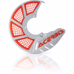 Acerbis X-Brake 2.0 Copertina del disco anteriore, bianco-arancione per uomo