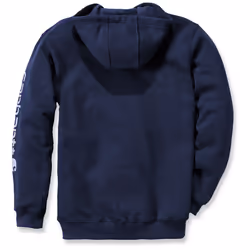 Carhartt Midweight Sleeve Logo Felpa, blu, dimensione XS per uomo