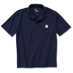 Carhartt Contractors Work Pocket Polo, blu, dimensione XS per uomo