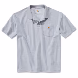Carhartt Contractors Work Pocket Polo, grigio, dimensione XS per uomo