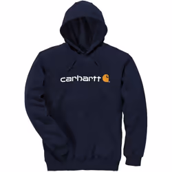Carhartt Signature Logo Midweight Felpa, blu, dimensione XS per uomo - Vista aggiuntiva 2