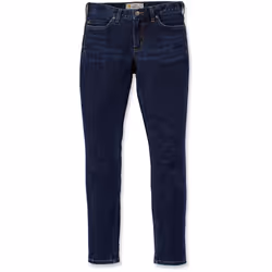 Carhartt Rugged Flex Slim-Fit Layton Pantaloni Skinny Ladies, blu, dimensione 37 per donne