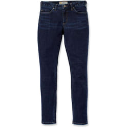 Carhartt Rugged Flex Slim-Fit Layton Pantaloni Skinny Ladies, blu, dimensione 37 per donne