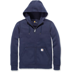 Carhartt Clarksburg Full Zip Felpa cappuccio donna, blu, dimensione S per donne