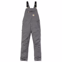 Carhartt Rugged Flex Rigby Bib Generale, grigio, dimensione 40 per uomo