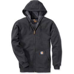 Carhartt Midweight Felpa con zip, grigio, dimensione S per uomo