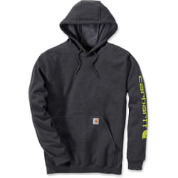Carhartt Midweight Sleeve Logo Felpa, grigio, dimensione 2XL per uomo