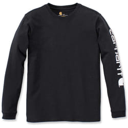Carhartt Workwear Logo Donna Long Sleeve Camicia, nero, dimensione L per donne